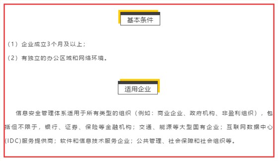 ISO27001认证条件很简单，这些企业都适合！放心吧！