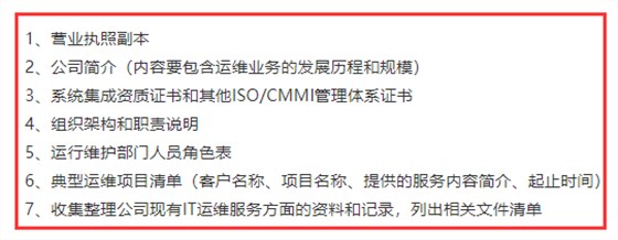 广州企业在ITSS认证前期需准备人员表、体系证书等资料！